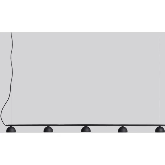 Northern Blush Rail 5 Lámpara Colgante LED Negro Mate