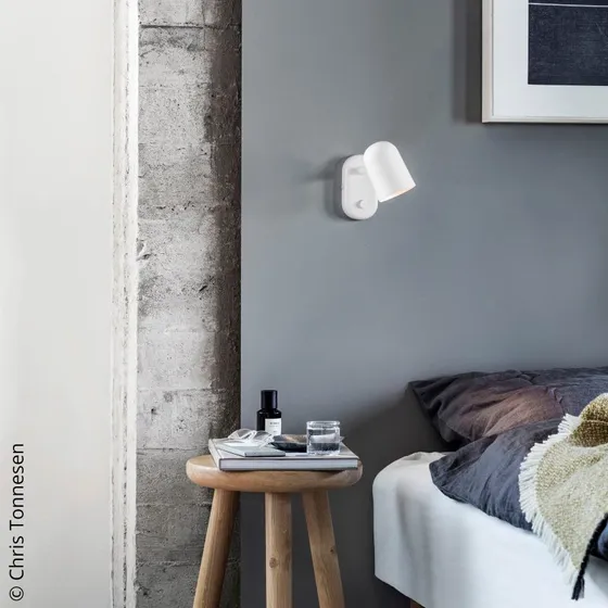 Northern Buddy Wall Aplique de Pared Blanco