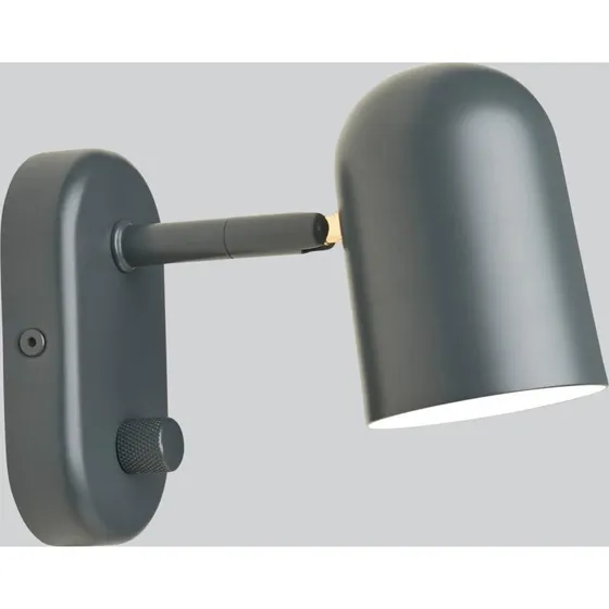 Aplique de pared Northern Buddy wall antracita