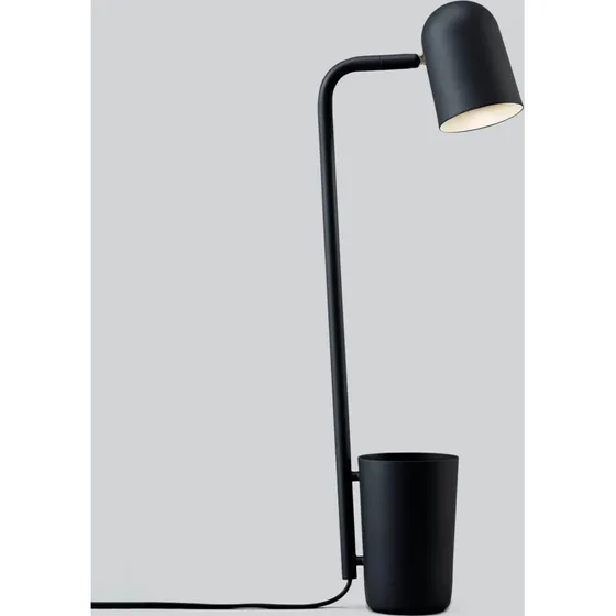 Northern Buddy Lámpara de Mesa y Portalápices Negra