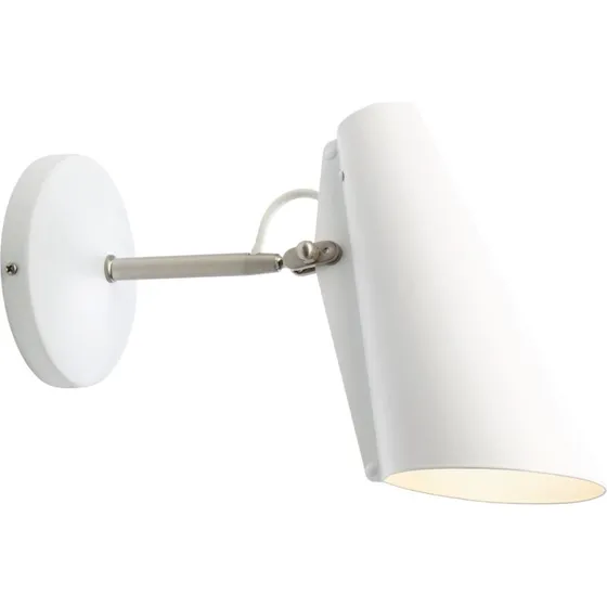 Aplique de pared Northern Birdy Corto - Blanco/Cromado