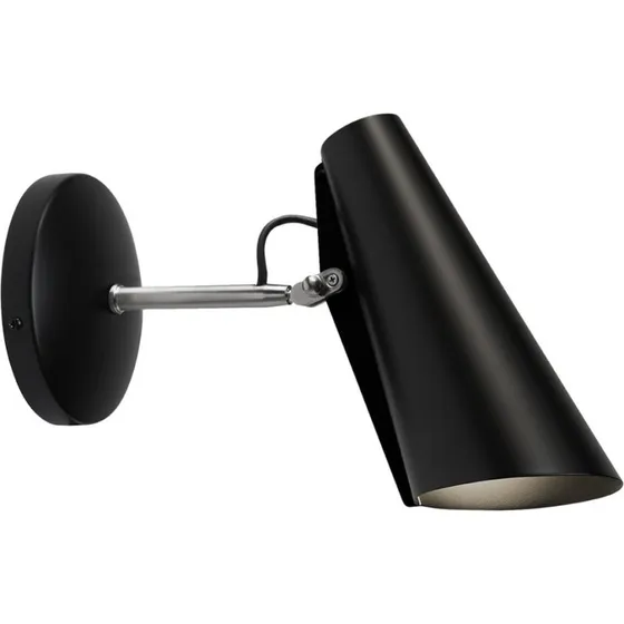 Northern Aplique de pared Birdy 31,5 cm - Negro/Acero