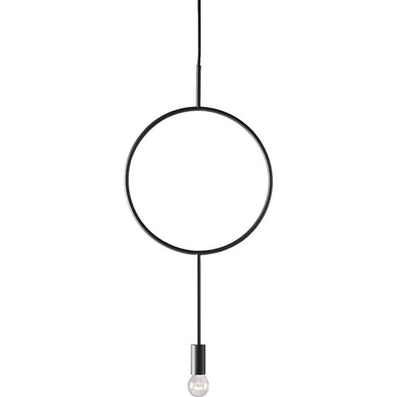 Northern Lámpara Colgante Circle - Diseño Escandinavo Negro