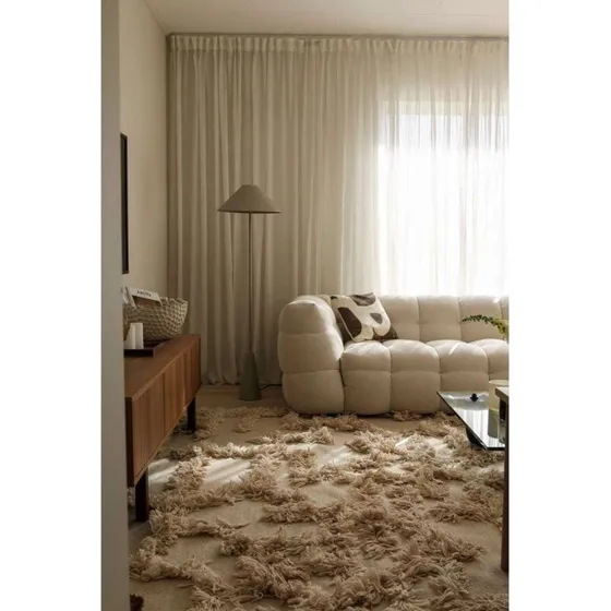 Globen Lighting Lámpara de pie Cannes Mud - Beige - 140 cm