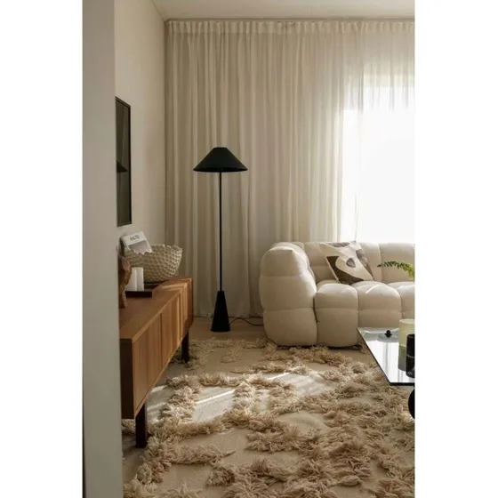 Globen Lighting Lámpara de pie Cannes Black - 140 cm