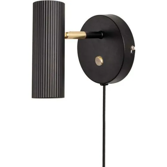 Aplique de pared Hubble Black de Globen Lighting