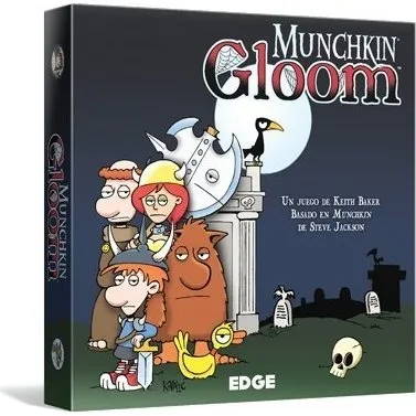 Munchkin Gloom - Juego de Cartas de Asmodee