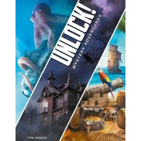 Unlock! Mystery Adventures - Juego de Cartas Cooperativo de Asmodee