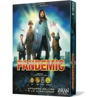 Pandemic Asmodee - Juego de mesa de estrategia y cooperación