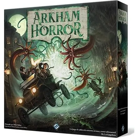 Arkham Horror Tercera Edición - Juego de Mesa Cooperativo