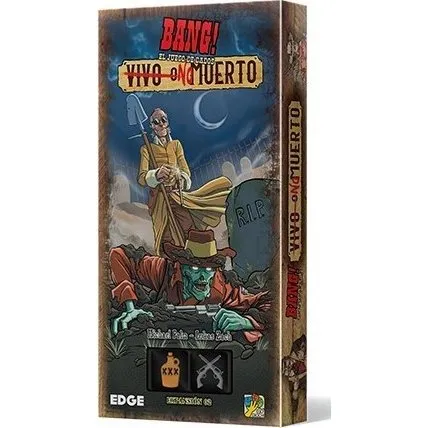 Asmodee Bang! El Juego de Dados: Vivo o No Muerto