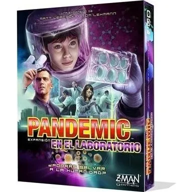 Asmodee Pandemic en el laboratorio - Expansión de juego de mesa