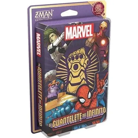 Asmodee El Guantelete del Infinito - Juego de Cartas Marvel