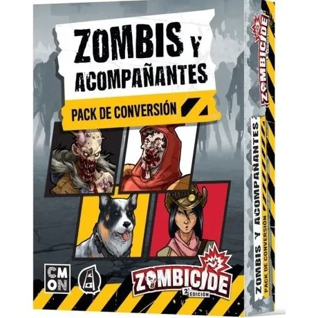Zombicide: Pack de Conversión Zombis y Acompañantes 2ª Edición