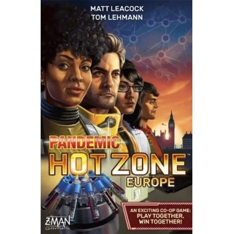 Pandemic: Zona 0 Europa - Juego de Mesa Cooperativo