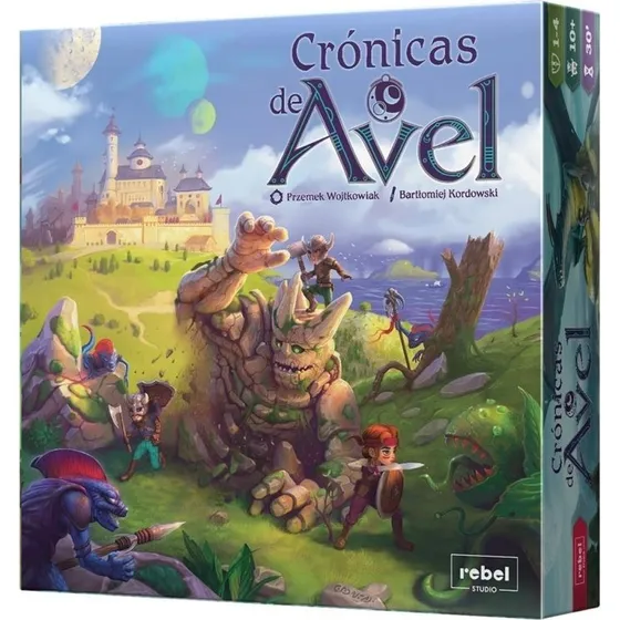 Asmodee Crónicas de Avel - Juego de Mesa Cooperativo Familiar
