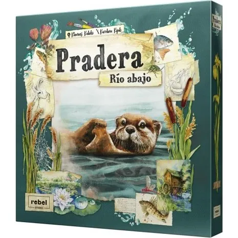 Pradera: Rio Abajo - Expansión para el juego de mesa Pradera