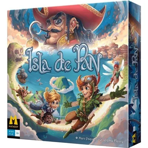 Asmodee La Isla de Pan - Juego de Mesa de Aventura