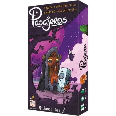 Asmodee Pasajeros - Juego de Cartas por Equipos