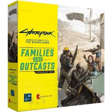 Cyberpunk 2077: Familias y Proscritos - Expansión para Juego de Mesa