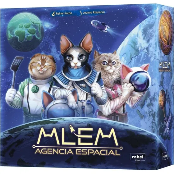 MLEM Agencia Espacial - Juego de Mesa Familiar