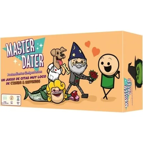 Cyanide & Happiness: Master Dater - Juego de Cartas