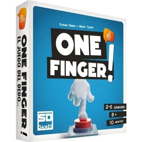 SD Games One Finger - Juego de Cartas de Reacción Rápida