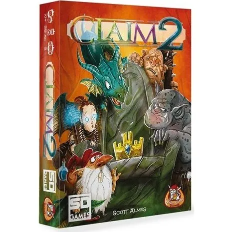 SD Games Claim 2 - Juego de Cartas de Aventura