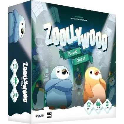 Zoollywood - Juego de Mesa Abstracto de Pingüinos