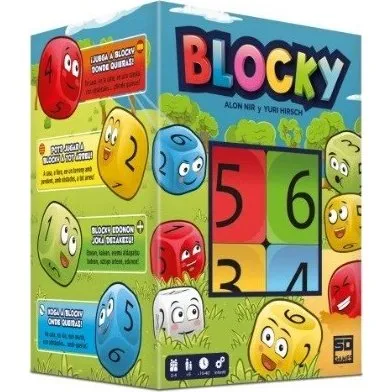 SD Games Blocky - Juego de Dados para Toda la Familia