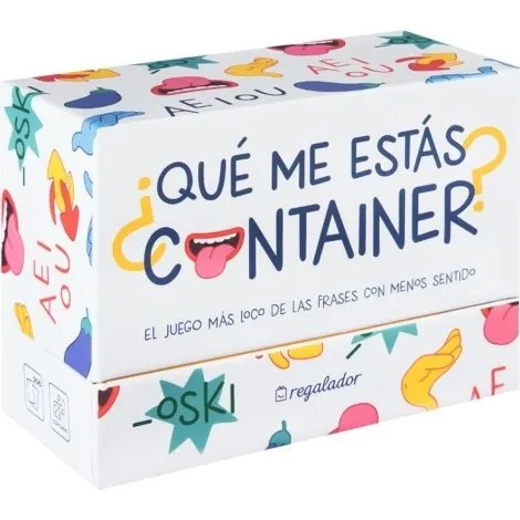 Hello Fun ¿Qué me estás Container? Juego de Mesa