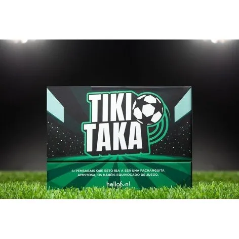 Tiki Taka - Juego de Cartas de Fútbol de Hello Fun