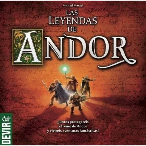 Devir Las Leyendas de Andor - Juego de Tablero Cooperativo