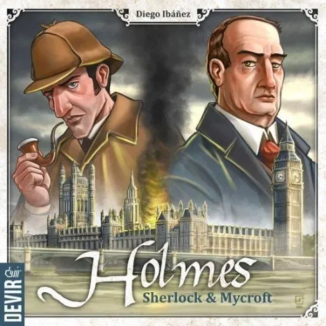 Holmes: Sherlock y Mycroft - Juego de Mesa Devir