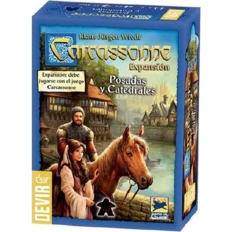 Devir Carcassonne: Posadas y Catedrales Juego de Mesa