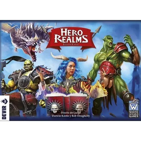 Hero Realms - Juego de Cartas de Construcción de Mazos