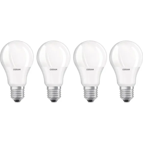 OSRAM LED Clásico E27 9W 2700K Set 4