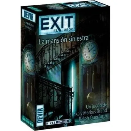 Exit: La Mansión Siniestra - Juego de Mesa Escape Room