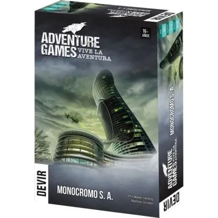 Adventure Games: Monocromo SA - Juego de Cartas de Aventura Inmersiva