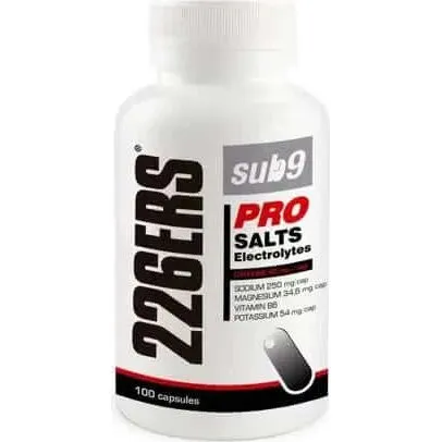 226ERS Sub9 Pro Salts Electrolytes con Cafeína, 100 cápsulas