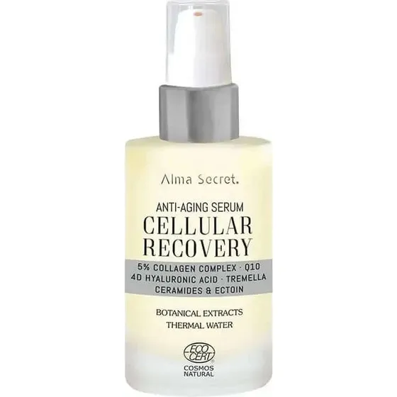 Alma Secret Serum Cellular Recovery 5% Colágeno, Q10 y Ácido Hialurónico