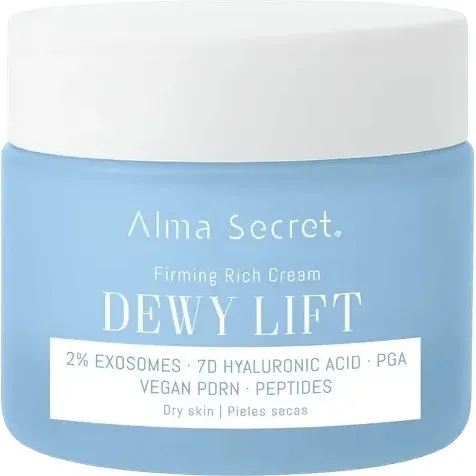Alma Secret Dewy Lift Crema de Día Reafirmante para Piel Seca, 50ml