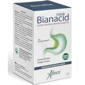 Aboca Neobianacid 45 Comprimidos Masticables Sabor Menta