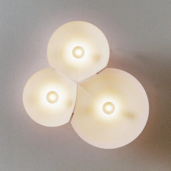 Luceplan Aplique de Pared LED Bulbullia con 3 Luces