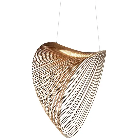 Luceplan Illan Lámpara Colgante LED de Madera Ø80cm Birch