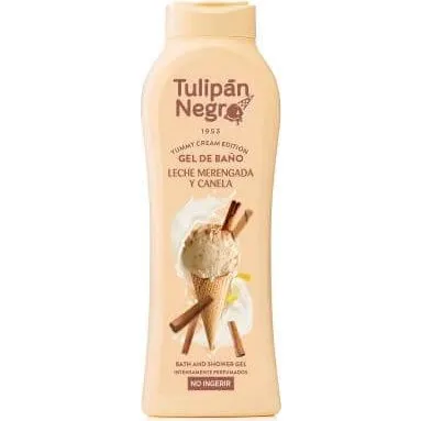 Tulipán Negro Gel de Ducha Yummy Leche Merengada y Canela 650ml