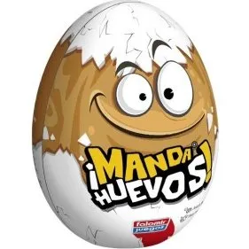 Falomir Juegos Manda Huevos - Juego de Cartas Rápido