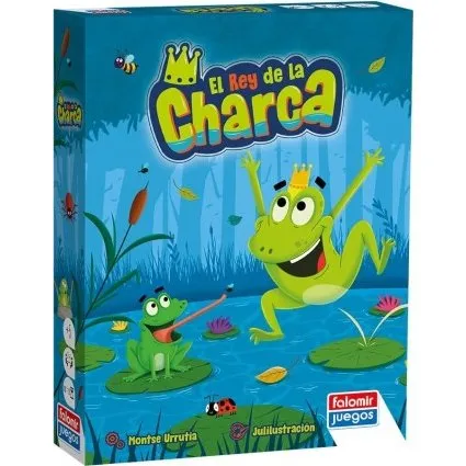 Falomir Juegos El Rey de la Charca - Juego de Mesa para Niños