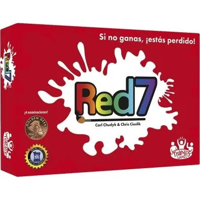 Red7 - Juego de cartas de Tranjis Games (Edición en castellano)