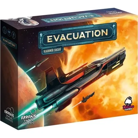 Maldito Games Evacuation - Juego de Mesa de Estrategia